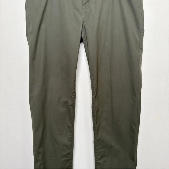 Ben Sherman Mens 38/34 Chino Dark Olive Slim Trouser - Picture 6 of 16